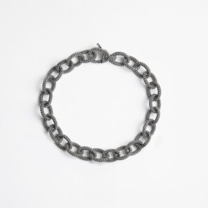 BRACCIALE CATENA PUNTINATA