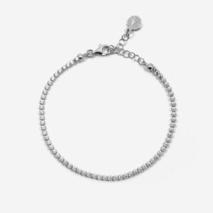 BRACCIALE TENNIS BIANCO
