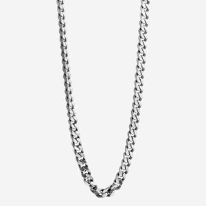 COLLANA GRUMETTA QUADRATA FILO 150 IN ARGENTO