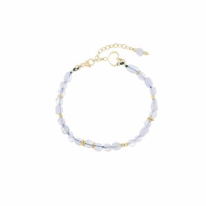 BRACCIALE PIETRE DI CALCEDONIO