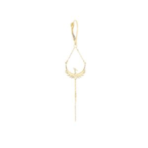 ORECCHINO 18KT FENICE