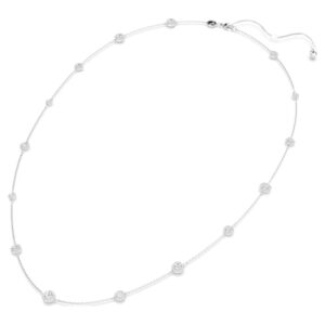 COLLANA UNA ANGELIC, TAGLIO ROUND, LUNGA BIANCA