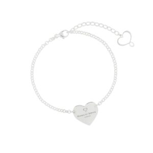 BRACCIALE ARCHIVIO CUORE ARGENTO