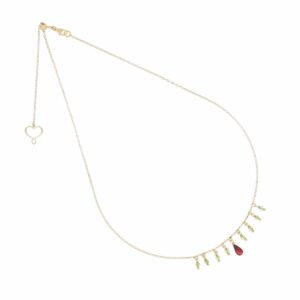 GIROCOLLO FRANGE GOCCIA DI GRANATO E PRIDOTO