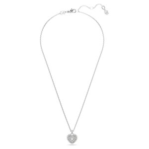 PENDENTE IDYLLIA, CUORE, BIANCO