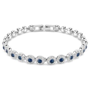 BRACCIALE TENNIS UNA ANGELIC PIETRE BLU