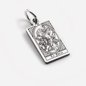 CIONDOLO CARTA TAROCCHI LA FORZA