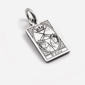 CIONDOLO CARTA TAROCCHI IL CARRO