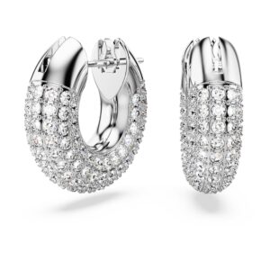 ORECCHINI A CERCHIO DEXTERA, PICCOLI, BIANCHI