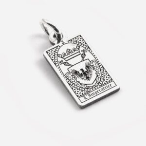 CIONDOLO CARTA TAROCCHI L'IMPERATRICE