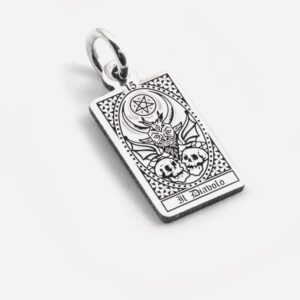 CIONDOLO CARTA TAROCCHI IL DIAVOLO