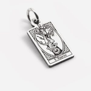 CIONDOLO CARTA TAROCCHI L'APPESO