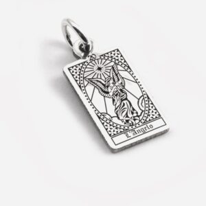 CIONDOLO CARTA TAROCCHI L'ANGELO