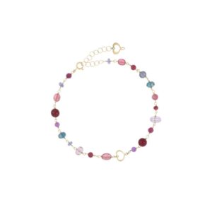 BRACCIALE 18 KT NUVOLE ROSSO