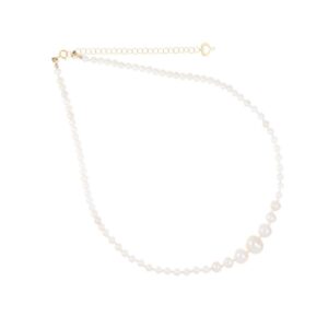 GIROCOLLO 18 KT ONDA BIANCA