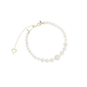 BRACCIALE 18KT ONDA BIANCA