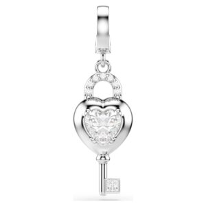 CHARM IDYLLIA, CUORE CON CHIAVE, BIANCO